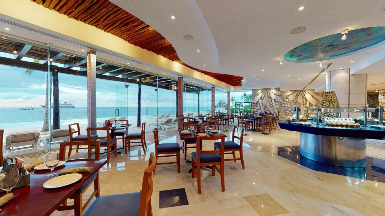 מלון Grand Park Royal קוזומל מראה חיצוני תמונה The buffet at the hotel